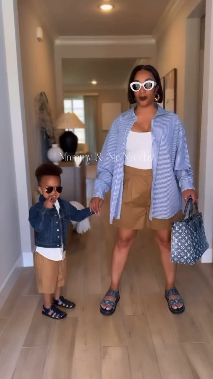 Mommy & Me looks for baby boy Zho & I! linked similar platform shoes! 

#LTKfamily #LTKSeasonal #LTKmidsize