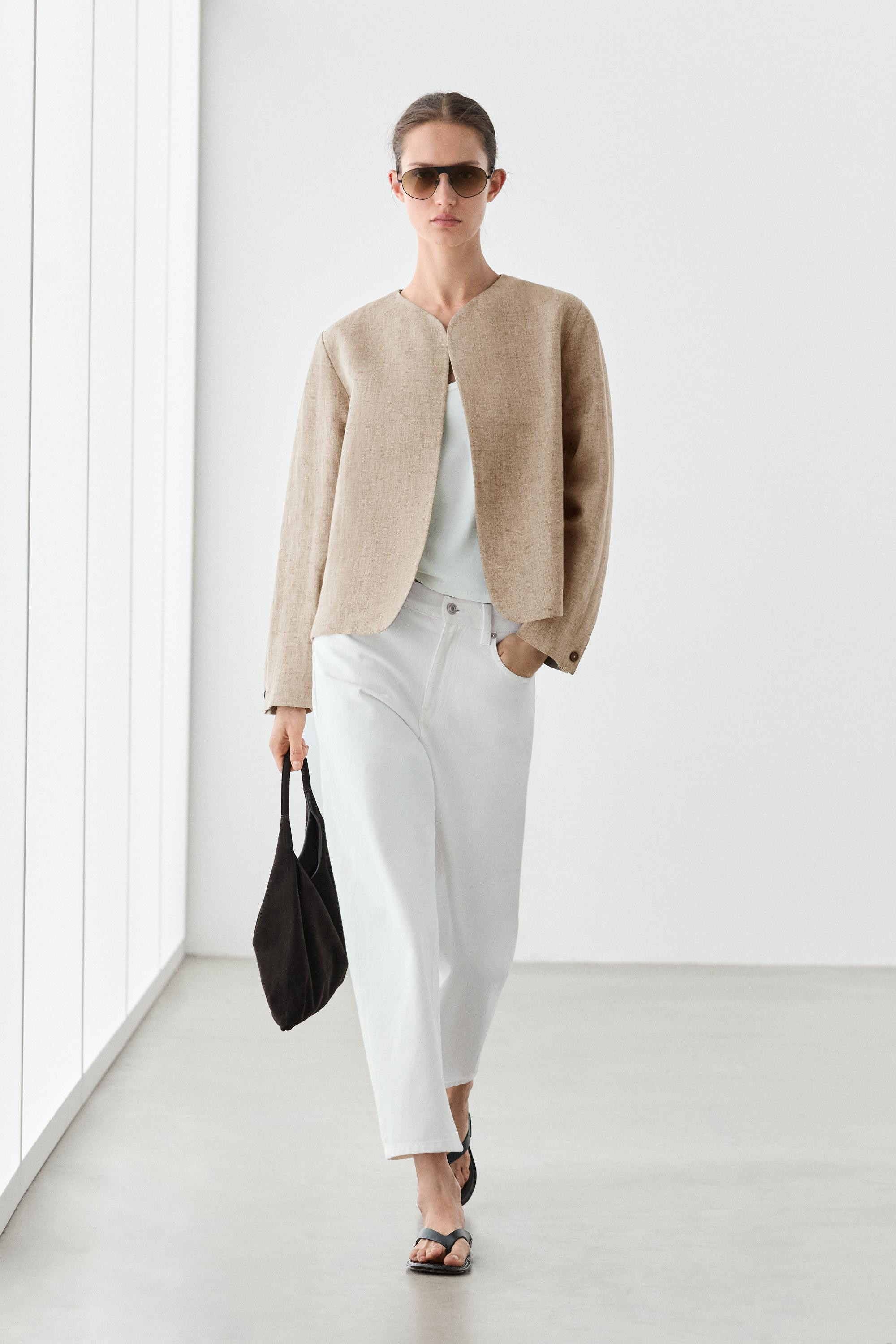 Bomber jacket with flecked detail | Massimo Dutti UK