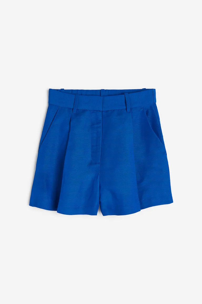 Linen-blend Bermuda Shorts | H&M (US + CA)