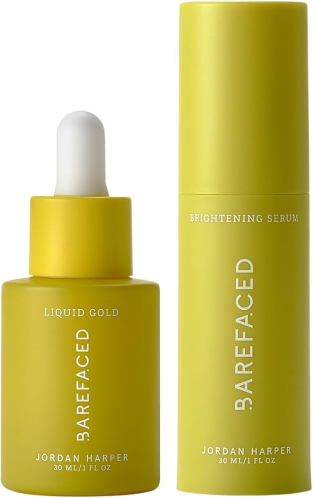 Barefaced Serum Duo - Liquid Gold & Brightening Serum for Hydration & Smoother, More Radiant Skin | Amazon (US)
