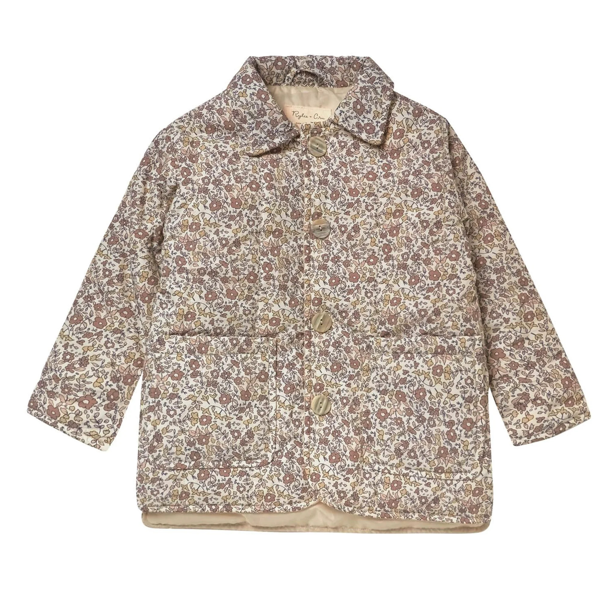 Rylee & Cru Noelle Coat, Autumn Floral | SpearmintLOVE