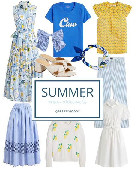 Preppy, classic style, blue and white, summer style, vacation outfit, lemons, sun dress, j crew factory 

#LTKSeasonal #LTKFindsUnder100 #LTKSaleAlert