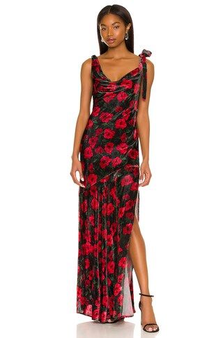 Lovers and Friends Jackie Maxi Dress in French Rose Floral from Revolve.com | Revolve Clothing (Global)