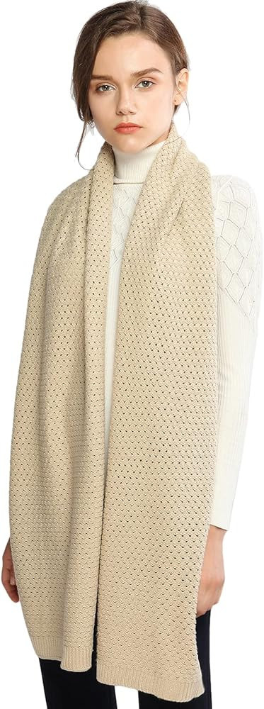 RIIQIICHY Winter Scarfs for Women Cold Weather Chunky Knit Scarf Warm Thick Scarf Long Large Over... | Amazon (US)