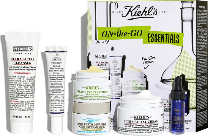 Kiehl's Since 1851 On-the-Go Essentials Set $99 Value | Nordstrom | Nordstrom