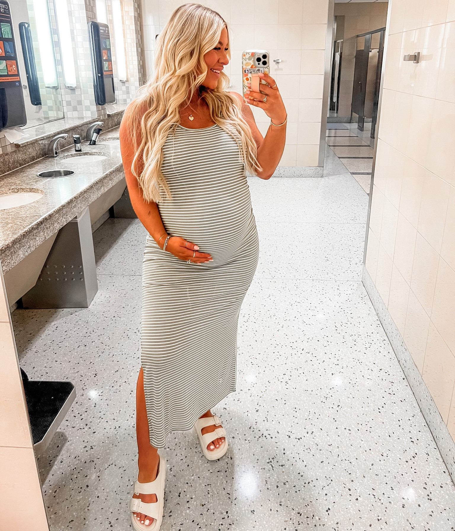 Large in the dress & shoes fit TTS

#LTKtravel #LTKunder50