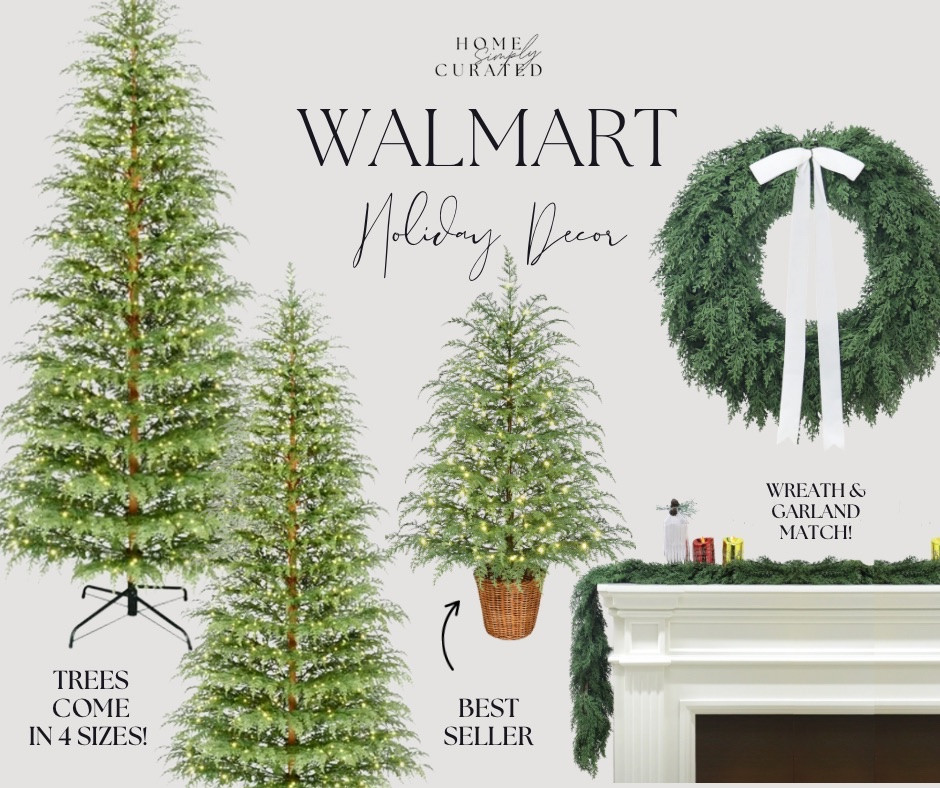 These finds are from WALMART?! They are so gorgeous you would never know! 🎄❄️

#viraltree #wreath #christmas #holidayfinds #holidaydecor #garland #prelittree #christmasdecor 

 

#LTKSeasonal #LTKHome #LTKStyleTip