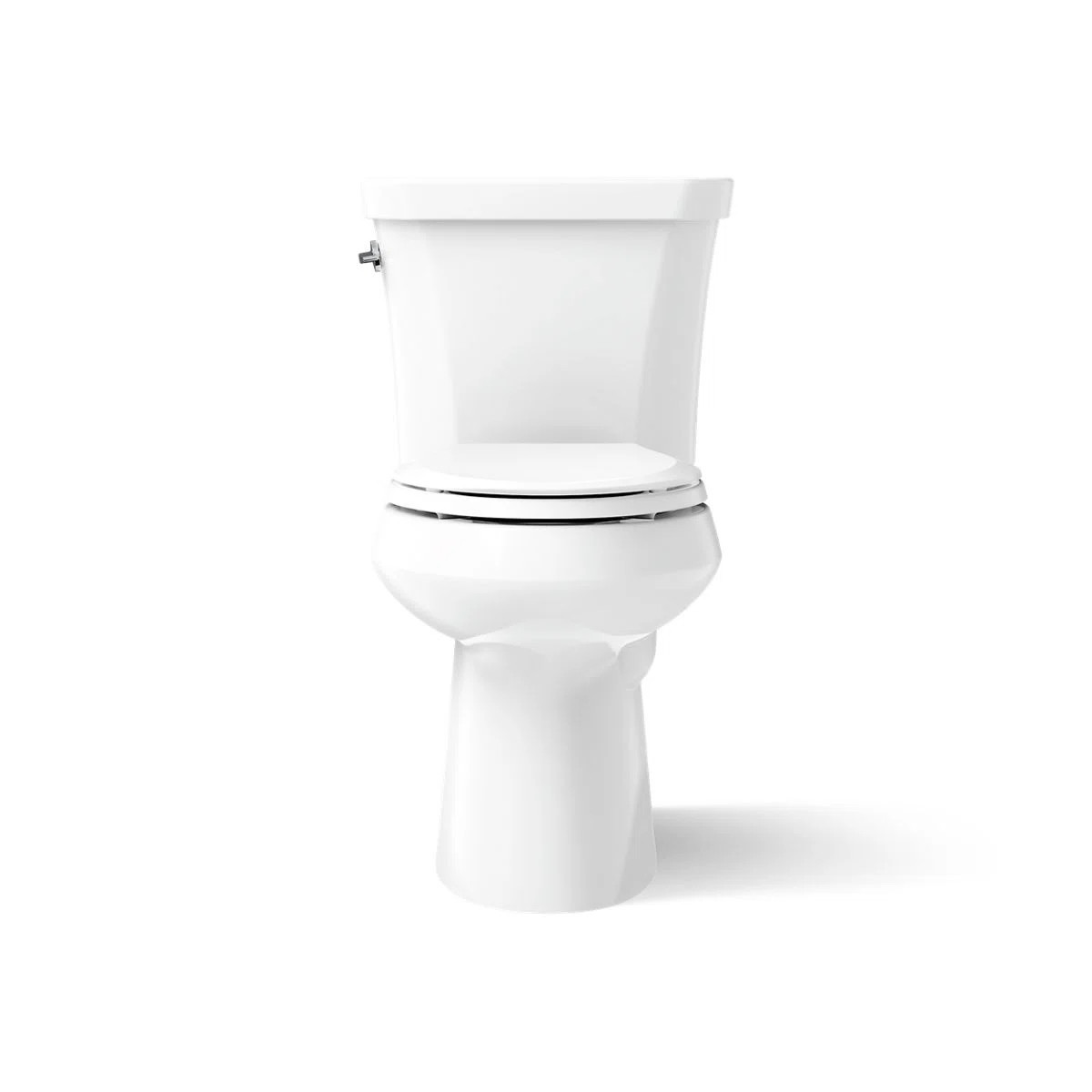 Highline 1.6 GPF Elongated Two-Piece toilet (Seat Not Included) K-6393-0 | Wayfair North America