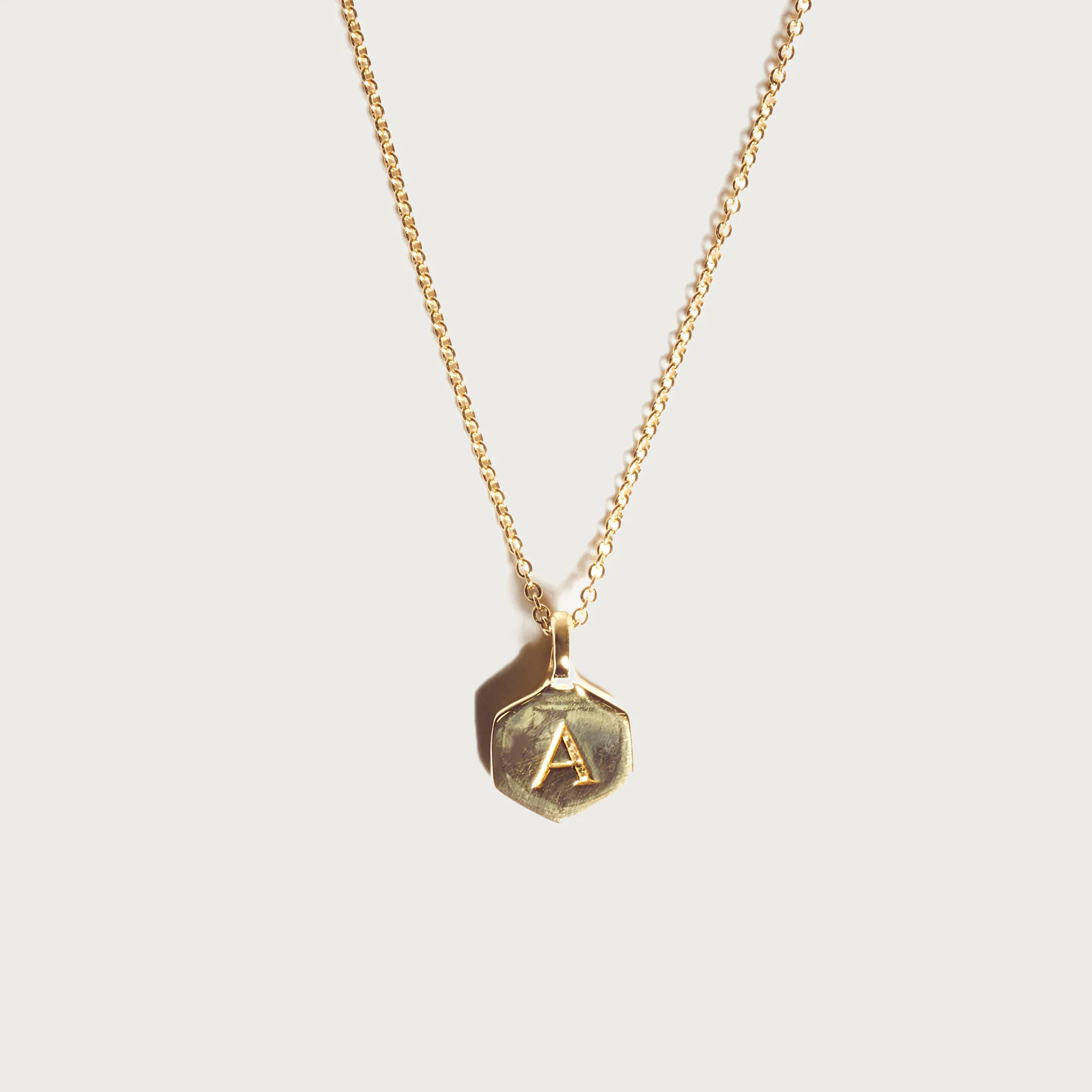 Odette New York® Hex monogram necklace | J. Crew US