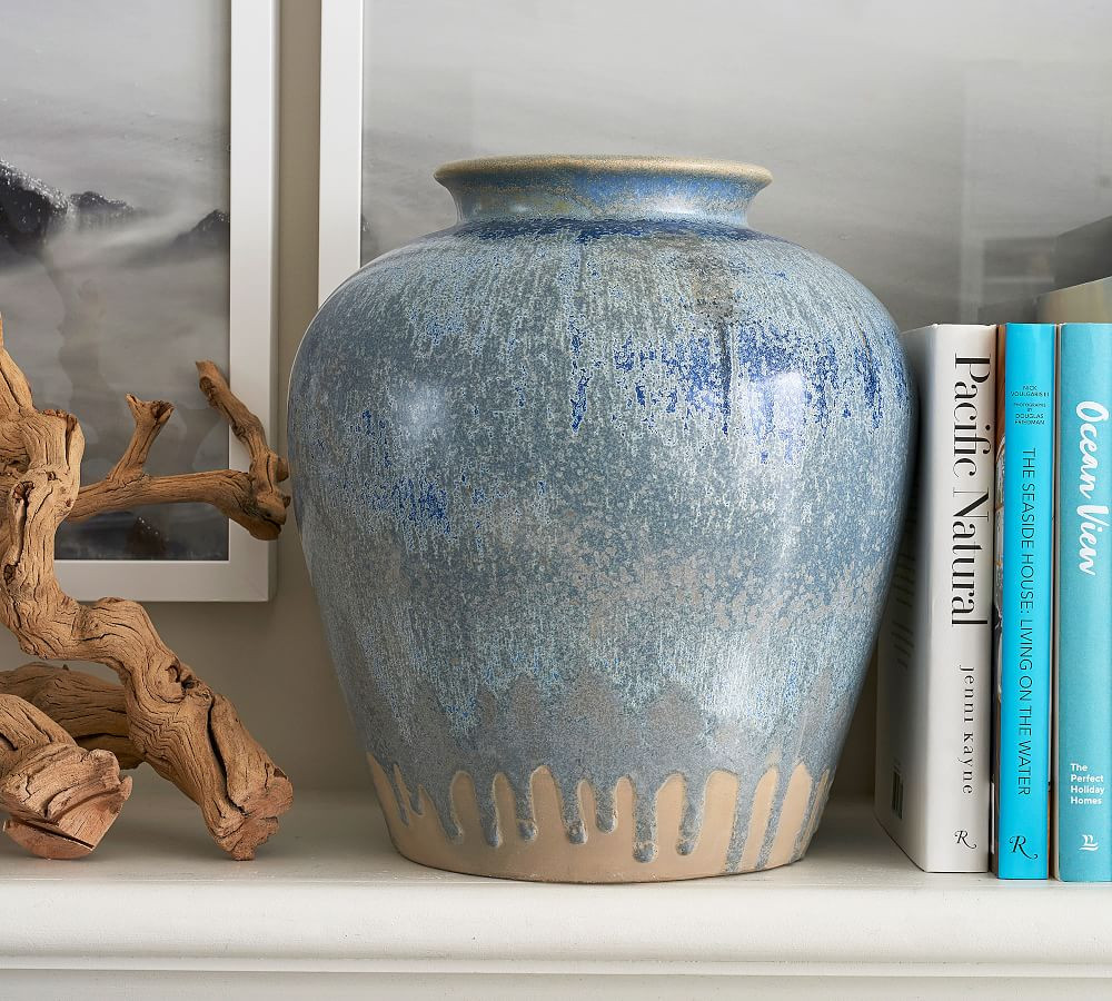 Ceramic Seehorn Vase | Pottery Barn (US)
