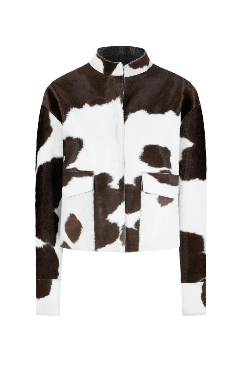 BAZER LEATHER JACKET | ZUT | CULT MIA | CULT MIA UK LTD