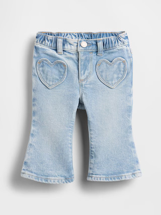 Baby Heart Pocket Flare Jeans | Gap (US)