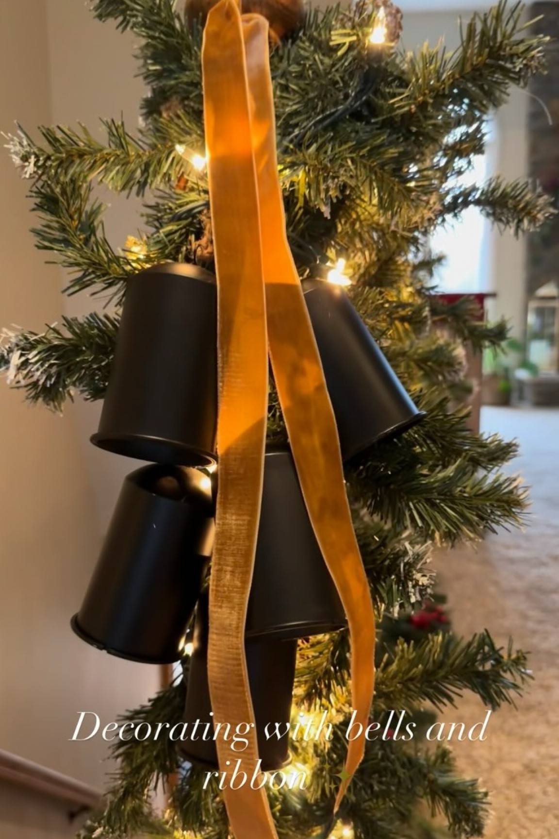 Decorating with bells and ribbon ✨

#LTKHoliday #LTKHome #LTKFindsUnder100