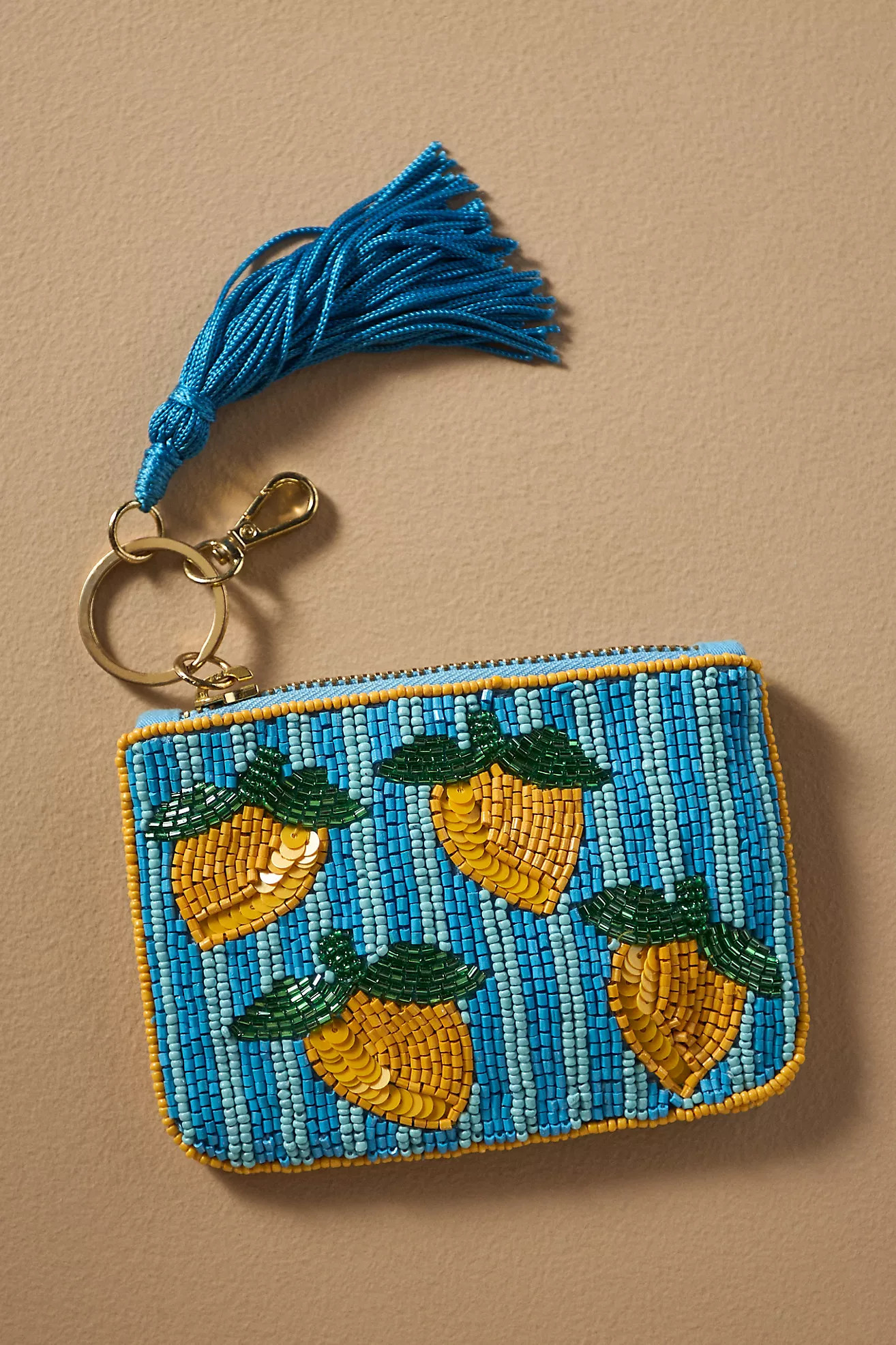 The Fiona Beaded Coin Purse | Anthropologie (US)