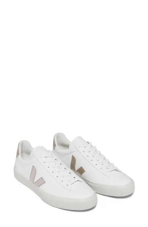 Veja Campo Sneaker in White/platine at Nordstrom, Size 38.5 | Nordstrom