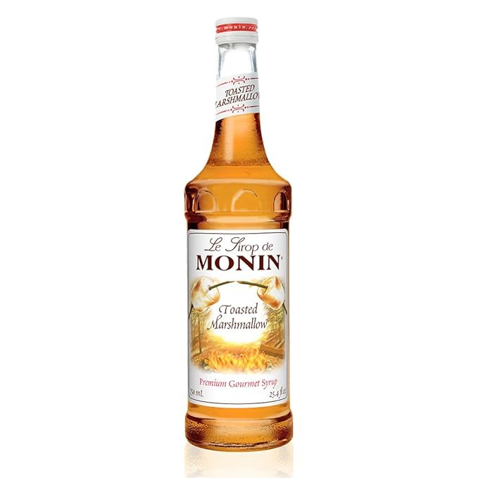 Monin - Toasted Marshmallow Syrup, Flavor of Campfire Treats, Natural Flavors, Great for Mochas, ... | Amazon (US)
