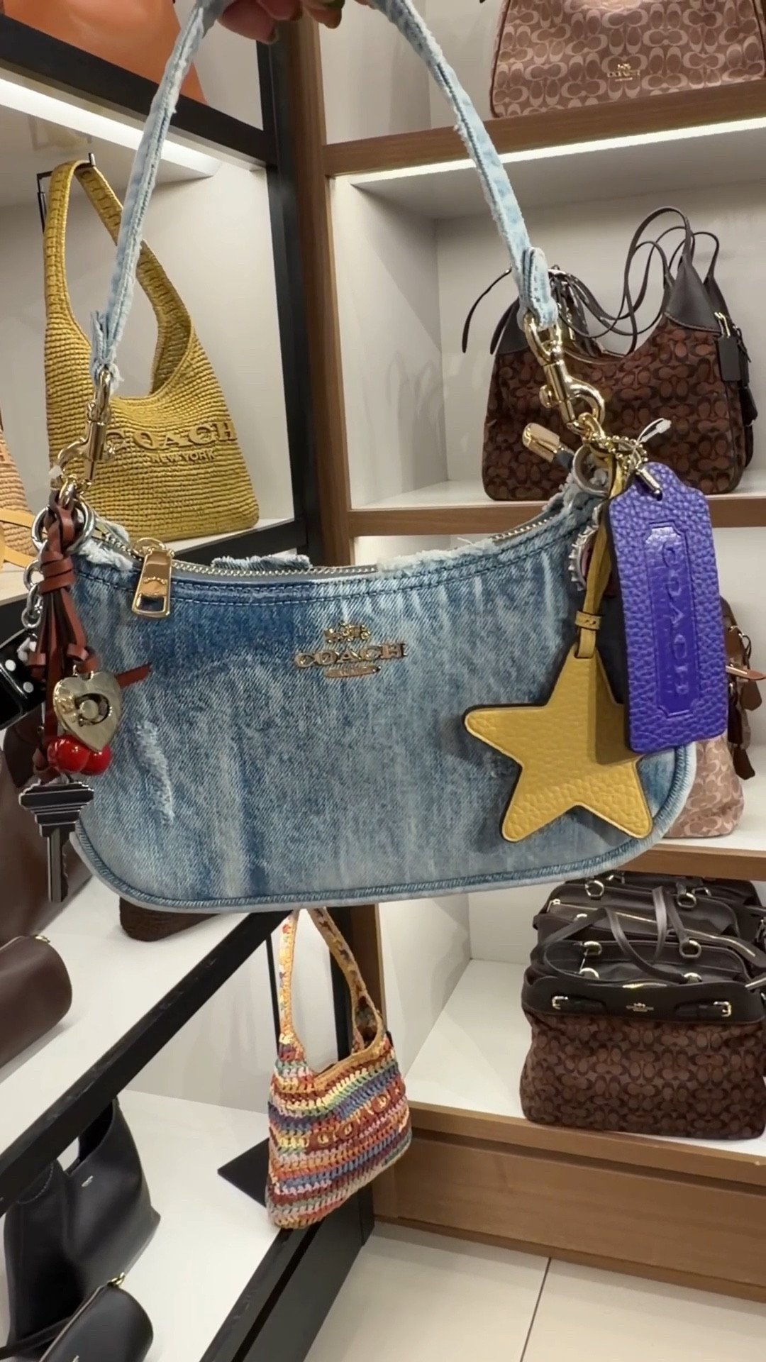 I went to check out the new arrivals at the Coach Outlet and am loving all of their new outlet and retail bags 😍

The powder pink is adorable but my favorite is the loved denim 

I also may have picked a a retail bag there 😍

Coach loved denim and powder pink
Coach barrel bag
Coach laurel
Coach Terri
Coach empire bag
Coach Brooklyn straw bag
Coach collection new at coach coach 2/25 drop

#LTKvlog