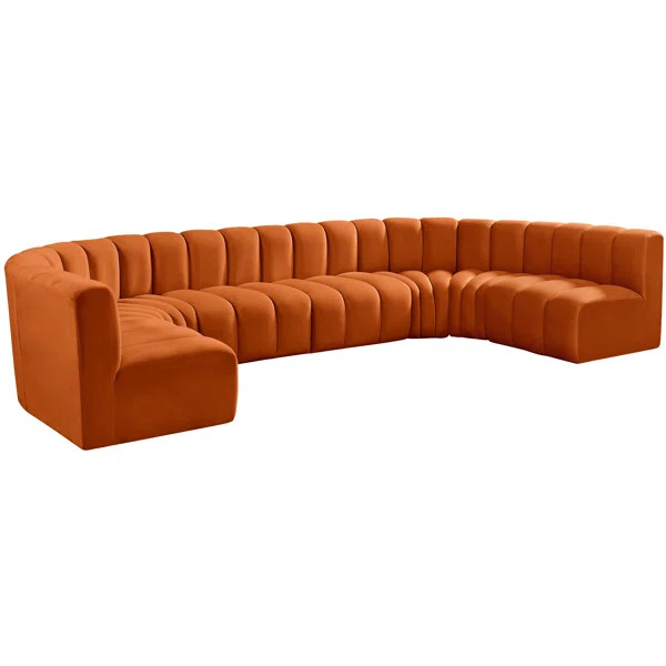 Kiriakos Upholstered Sectional | Wayfair North America