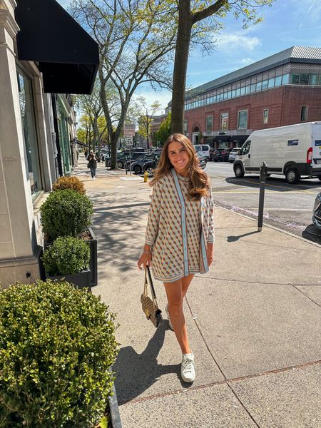 Outfit I wore in Greenwich for a matching spring dress and spring cardigan! 

#LTKStyleTip #LTKSeasonal #LTKWorkwear
