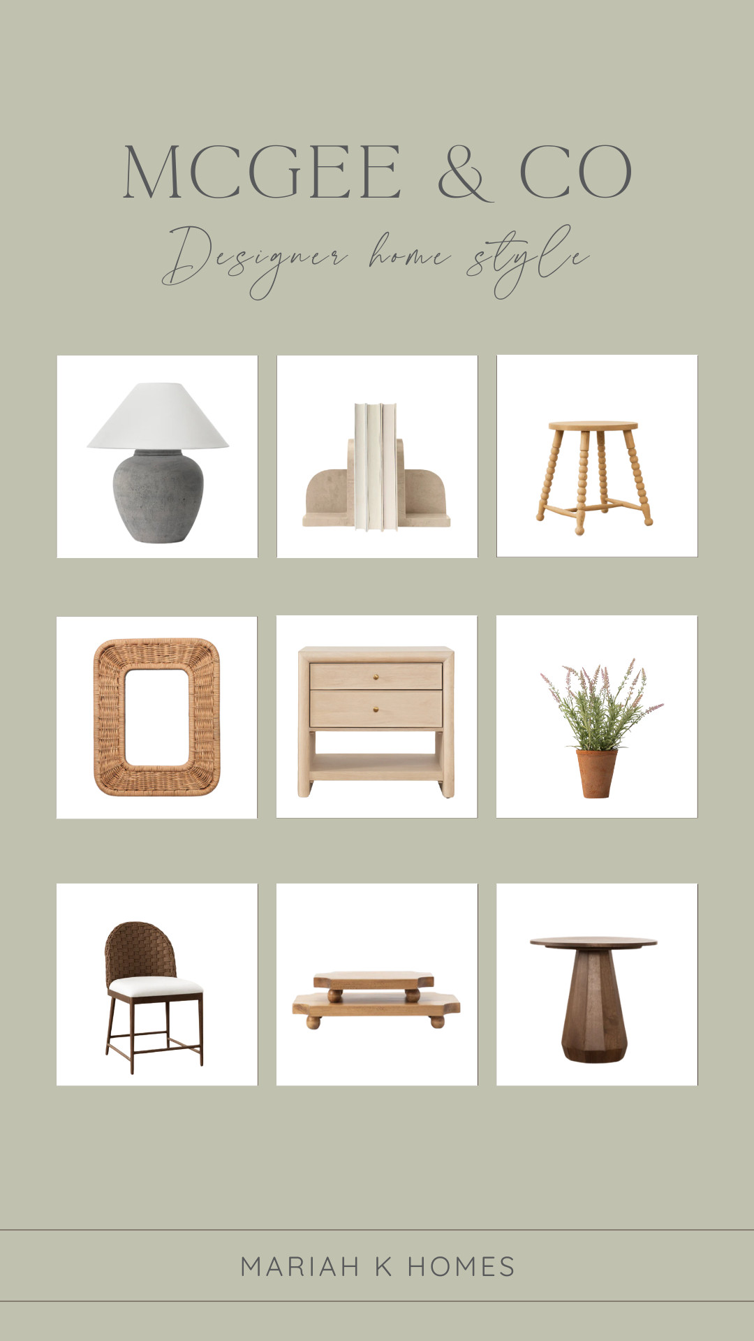 McGee & Co. has a section full of amazing finds right now. Think warm textures, beautiful lighting, and timeless furniture pieces that make any space feel elevated and thoughtfully designed. 

 #LTKHome #LTKSaleAlert