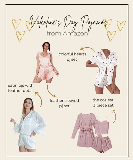 Valentine’s Day pajamas from Amazon!
#valntinesdayoutift #winterfashion #winterstyle #pajamasets #galentinesdsay #amazonfinds #amazonfashion

#LTKSeasonal #LTKfit #LTKFind