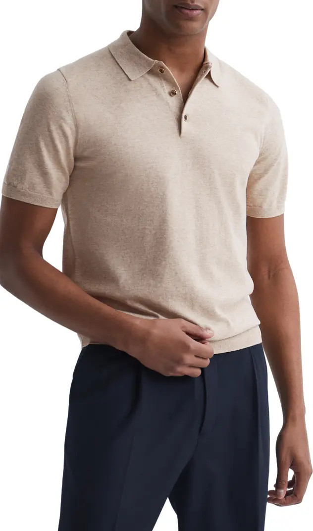 Wilton Cotton Blend Polo Sweater | Nordstrom
