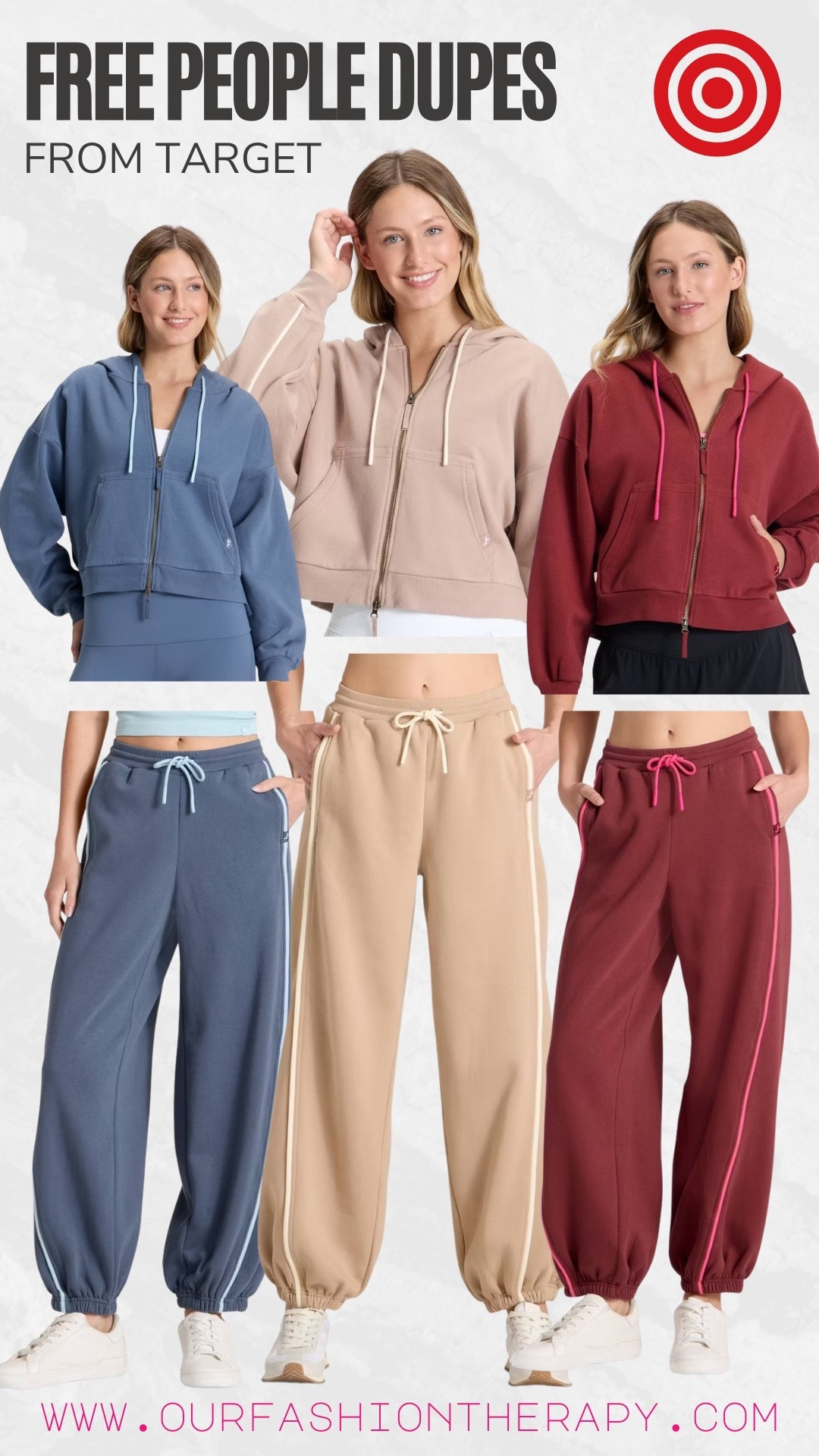 The cutest casual sets from Target! They have such a cute free people vibe! Free people dupes 

#LTKStyleTip #LTKActive #LTKFindsUnder50