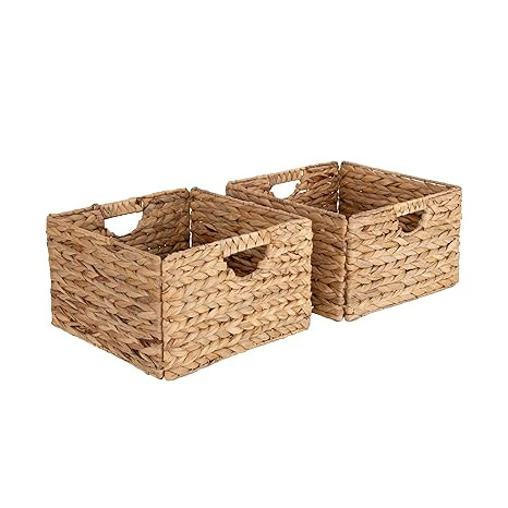 Seville Classics Premium Natural Handwoven Portable Laundry Bin Basket with Carrying Handles, Hou... | Amazon (US)