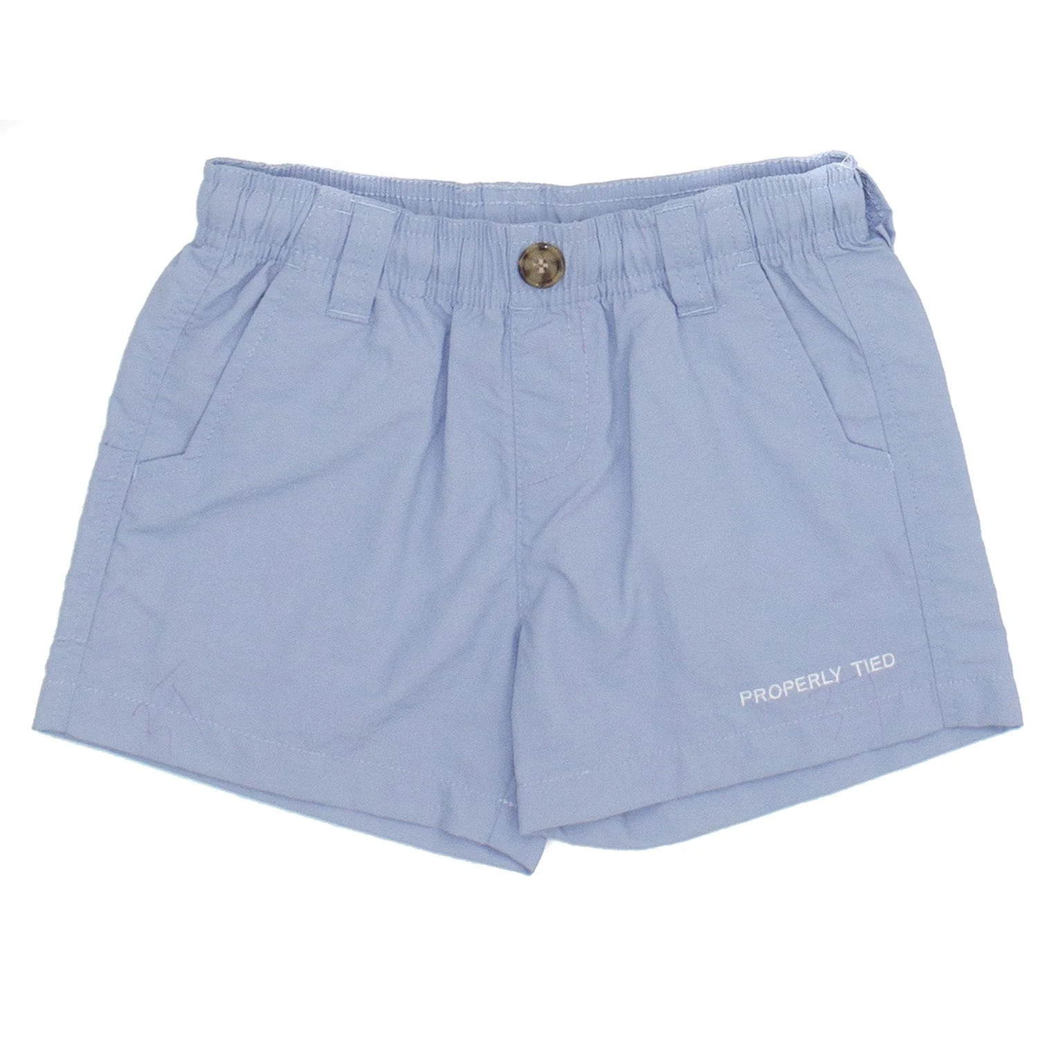 Properly Tied Boys Mallard Shorts - Sky Blue | JoJo Mommy