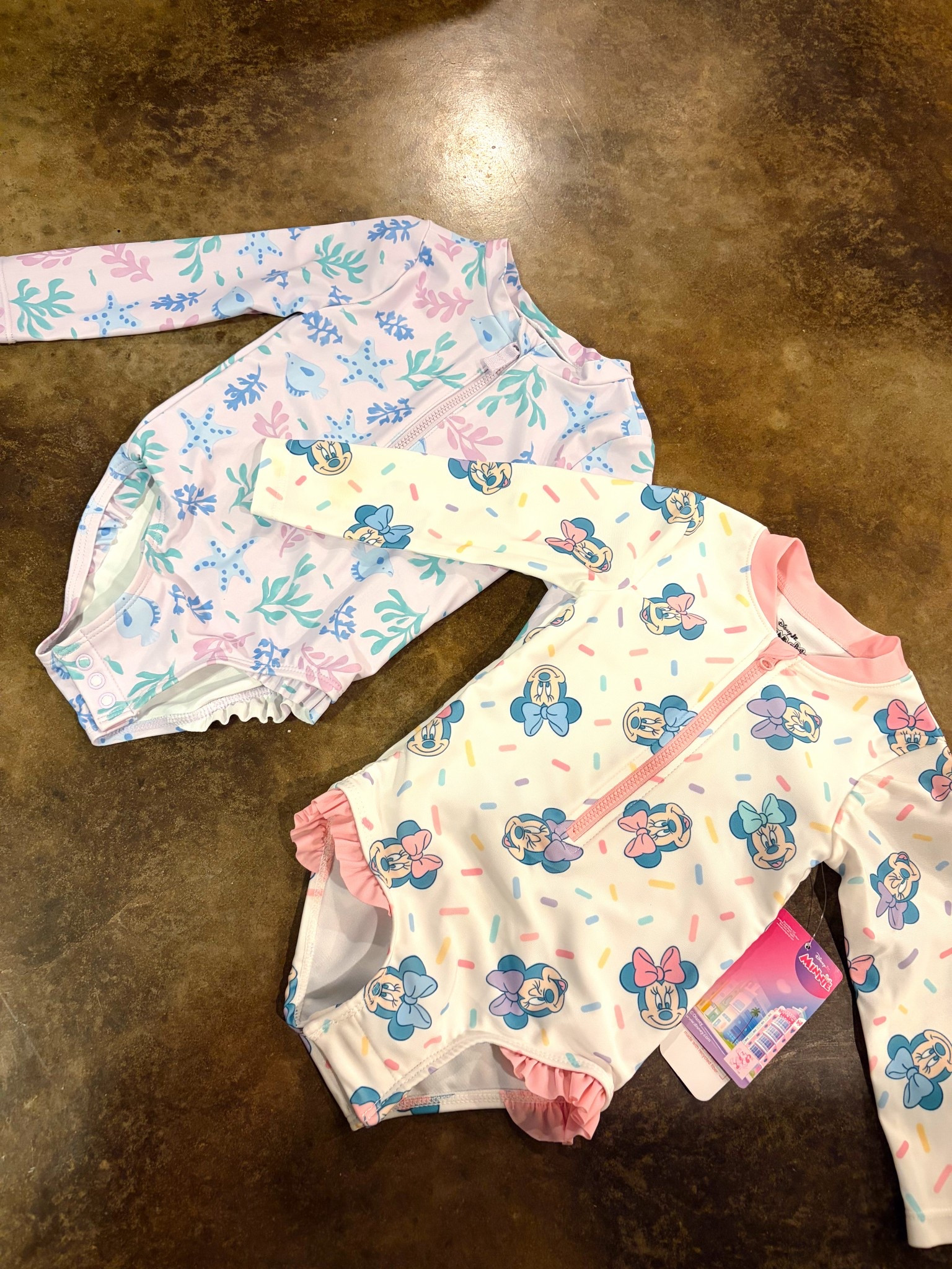 The cutest swimsuit for babies and toddlers with the rash guard! My favorite swimmies come from Target! Can’t ever go wrong with Mickey and Minnie Mouse!

#LTKBaby #LTKootd #LTKKids