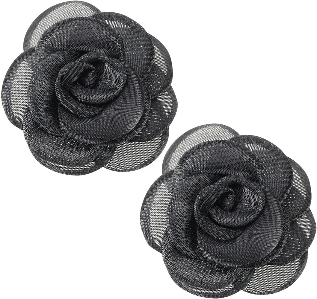 Create idea 2pcs Rose Fleur Clips de Chaussures Rose Boucles de Chaussures Charmes Décoratifs Am... | Amazon (FR)