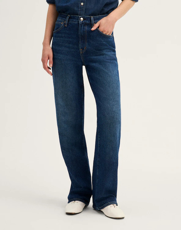 The Perfect Vintage Wide-Leg Jean in Airy Denim | Madewell