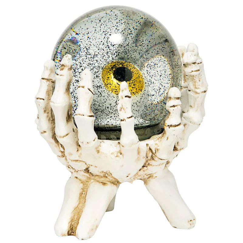 Design Toscano All-Seeing Eye of the Skeleton Water Globe | Wayfair | Wayfair North America