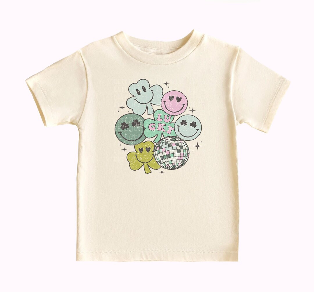 Lucky T-shirt St Patricks Day Shirtsgroovy Shamrock Disco - Etsy | Etsy (US)