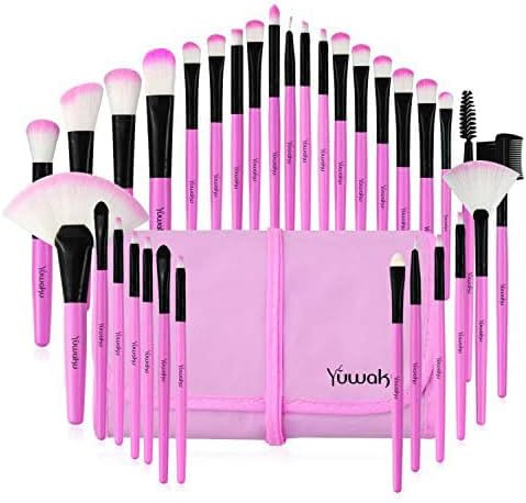 Makeup Brush Set, 32 Pcs Make up Brushes Professional Face Eye Shadow Foundation Blush Lip Makeup... | Amazon (US)