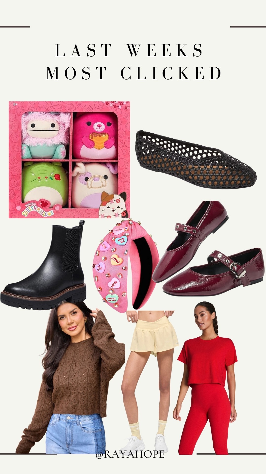 Last weeks most clicked 

#LTKU #LTKvlog #LTKstorytime