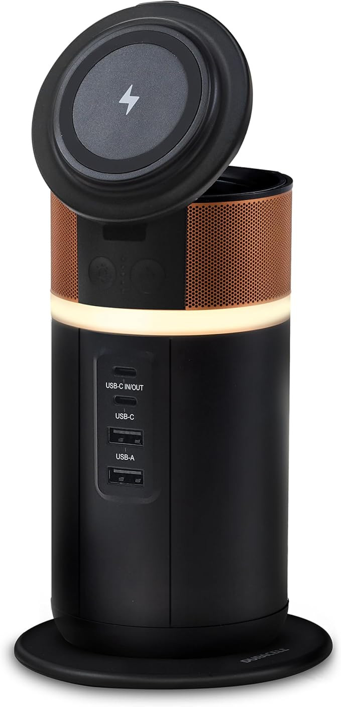Duracell M150 Portable Charging Hub – 150W Charger for Laptops & Tablets, Wireless Charging for... | Amazon (US)