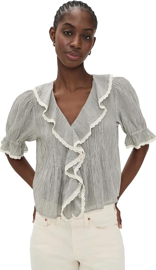 Madewell Women's The Blaire Top | Amazon (US)