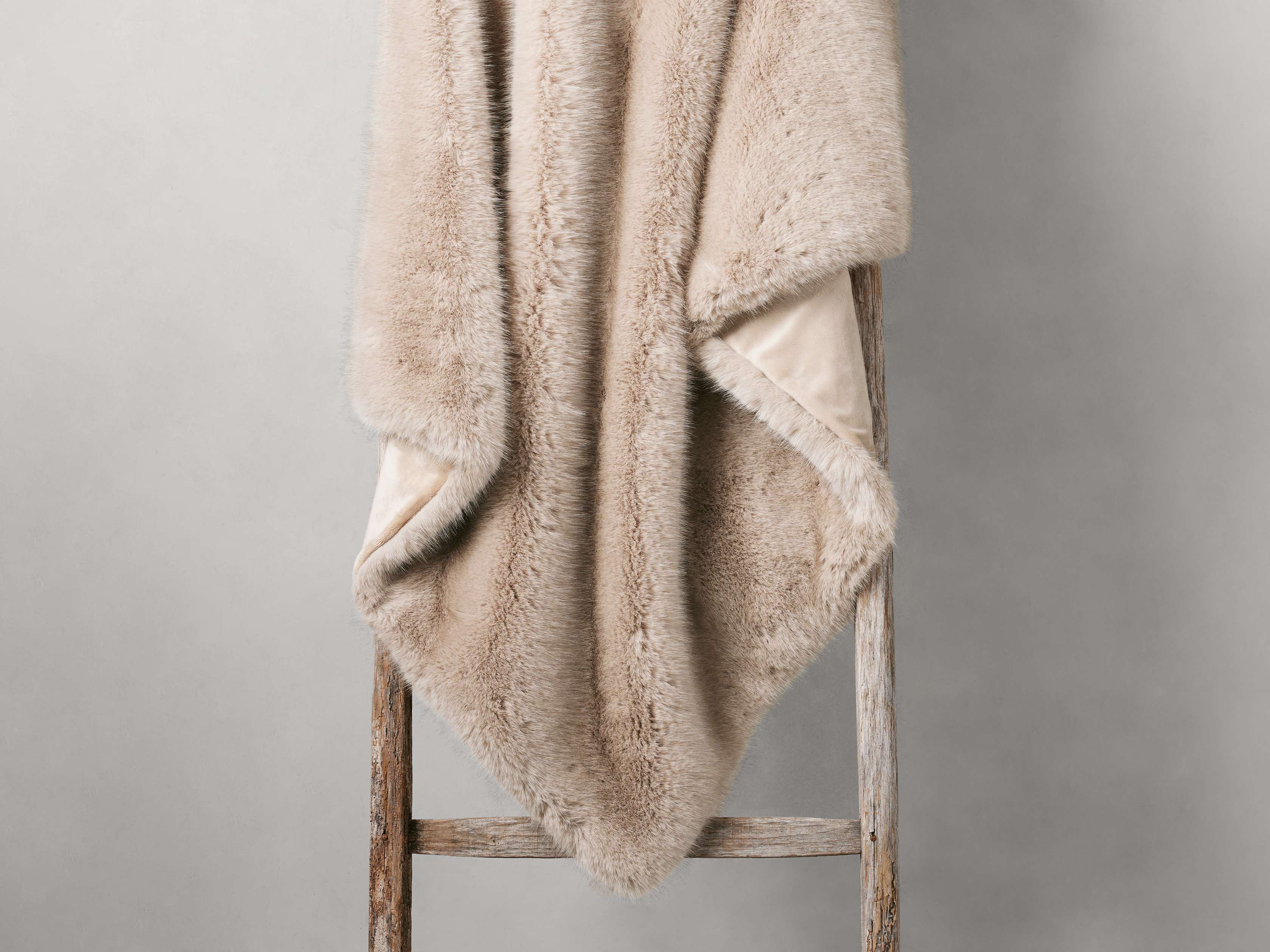 Fairbanks Oversized Faux Fur Throw | Arhaus