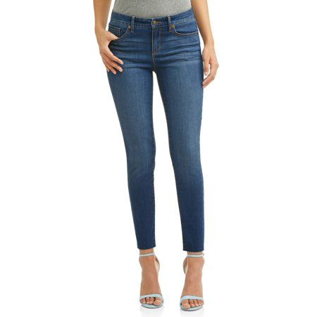 Sofía Skinny Mid Rise Soft Stretch Ankle Jean Women's | Walmart (US)