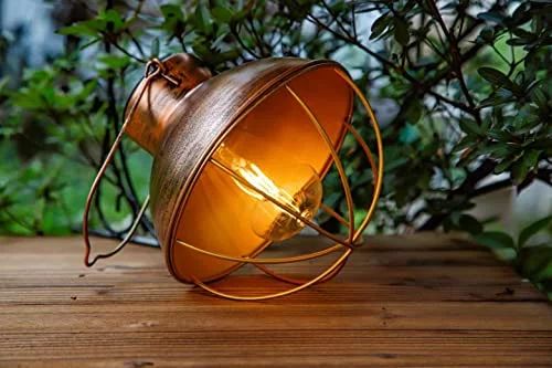 YAKii 2 Pack Solar Lantern Hanging Waterproof Outdoor Metal Solar Lamp with Warm White Light Deco... | Walmart (US)