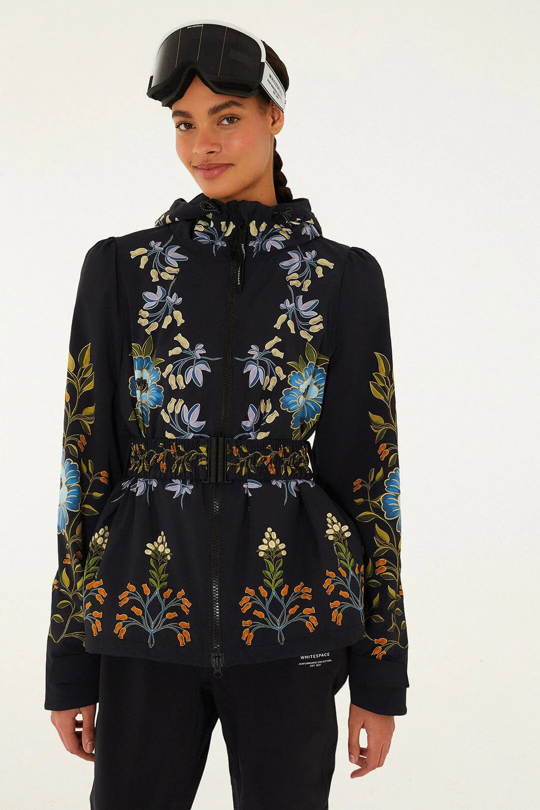 Black Winter Garden Puffer | FARM Rio | FarmRio (US)