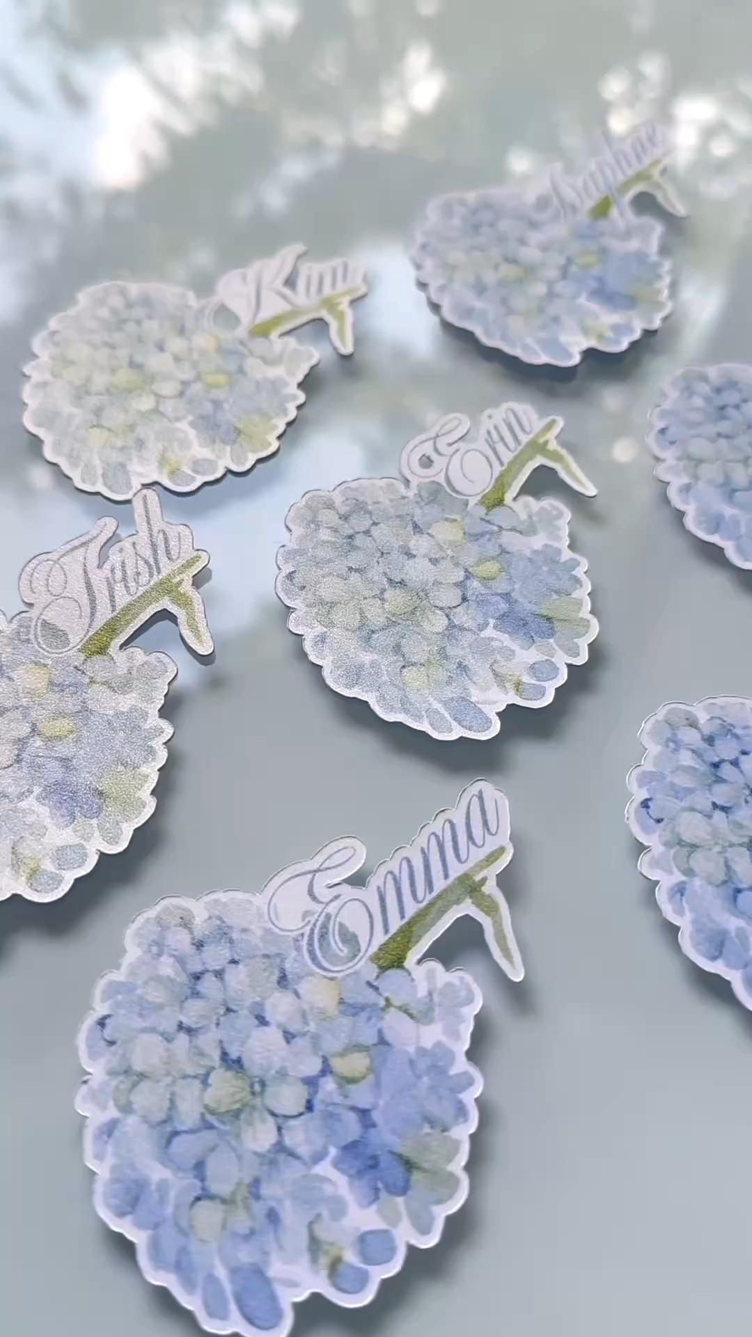 Hydrangea Place Cards with Cricut🪻

#LTKWedding