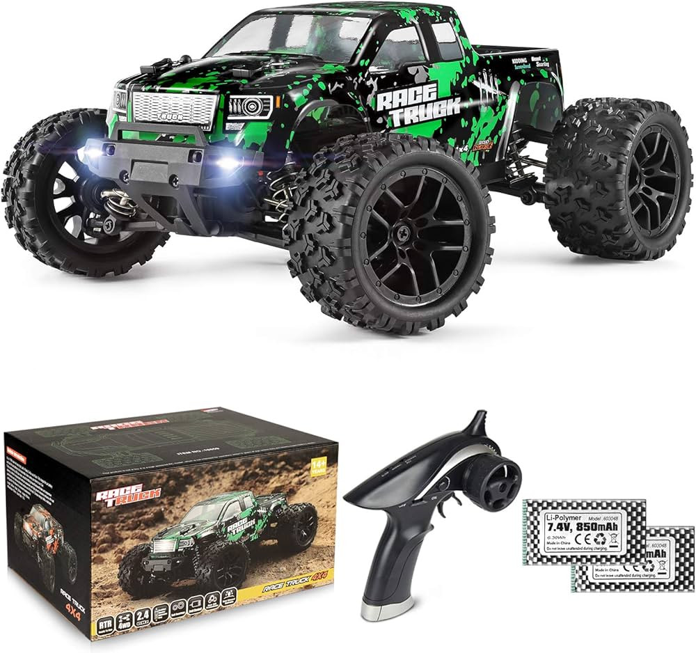 HAIBOXING 1:18 Scale All Terrain RC Car 18859, 36 KPH High Speed 4WD Electric Vehicle with 2.4 GH... | Amazon (US)