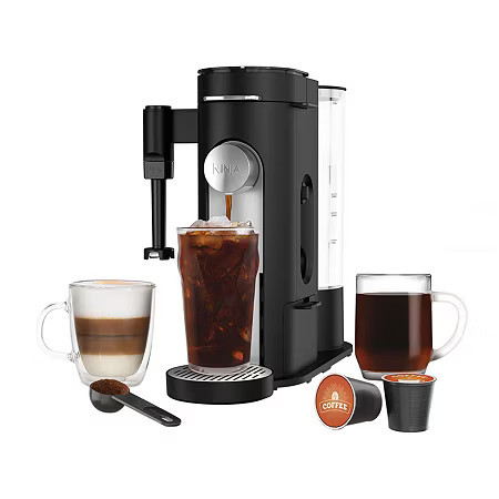 Ninja Single-Serve Pods & Grounds Specialty Coffee Maker, One Size, Black | JCPenney