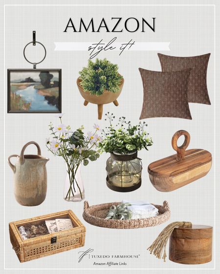 Amazon - Style it!

Home accents to style your space, delivered straight to your door!  Shop these Amazon finds today!

Seasonal, summer, home decor, style, wall art, pillows, vases, trays, boxess

#LTKFindsUnder100 #LTKSeasonal #LTKHome
