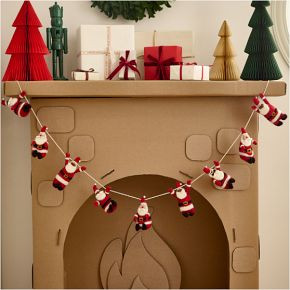 Santa Says Garland | West Elm (US)