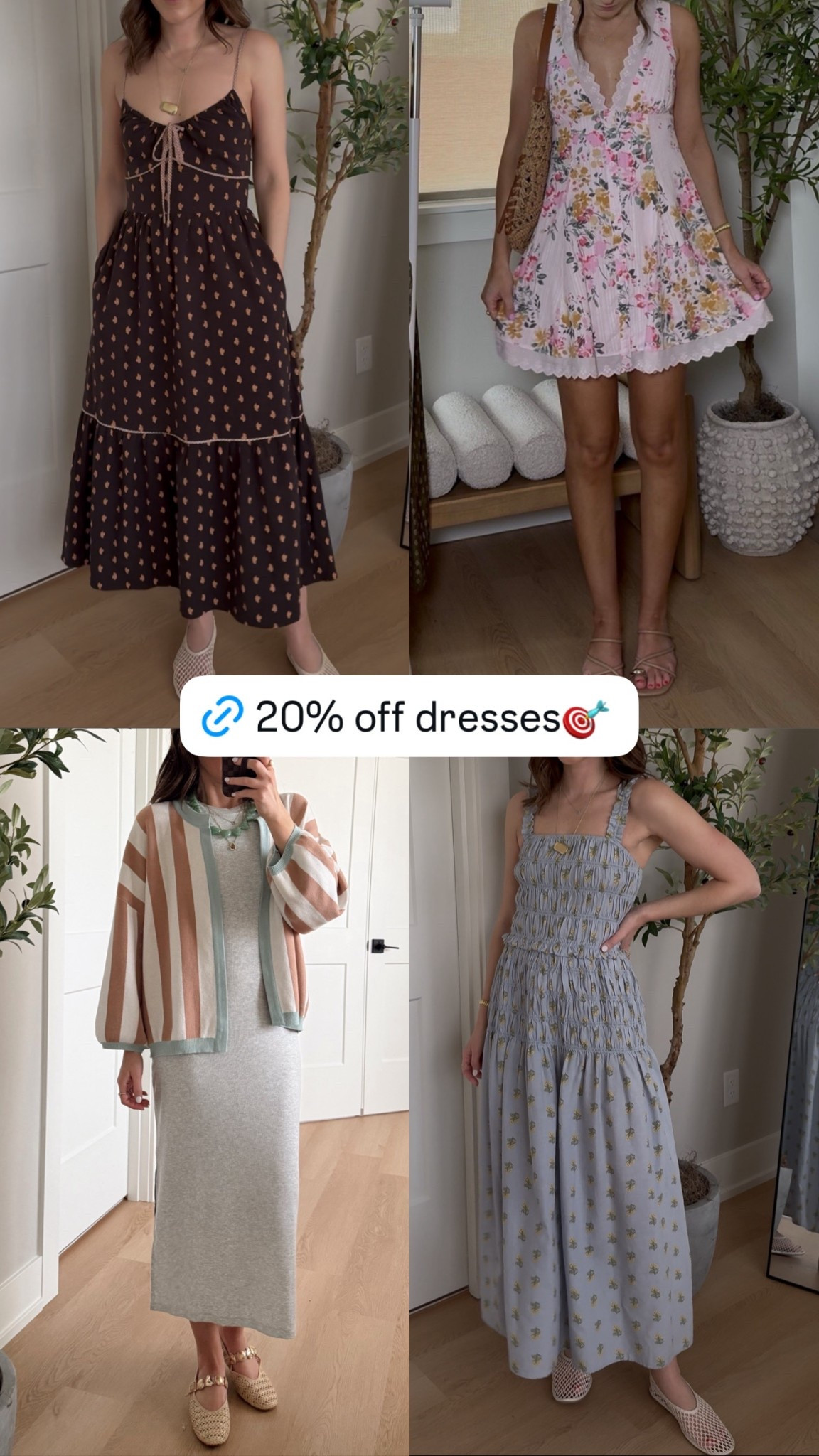 20% off @Target dresses through tomorrow! Wearing size xs in all

Target style, spring dresses, target finds 