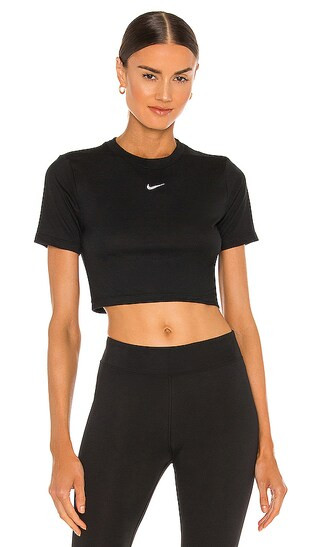 NSW Essential Crop Tee in Black | Revolve Clothing (Global)