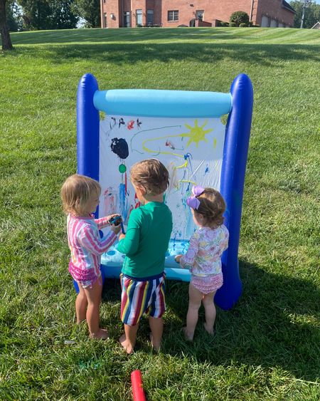 Kids easel, kids crafts, outdoor toys, toddler birthday gift, outdoor activities, kids paint, inflatable toys, kids Amazon find

#LTKunder50 #LTKSeasonal #LTKkids